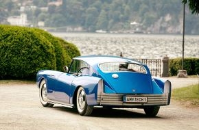 A Bugatti volt a sztár a Comói-tó partján
